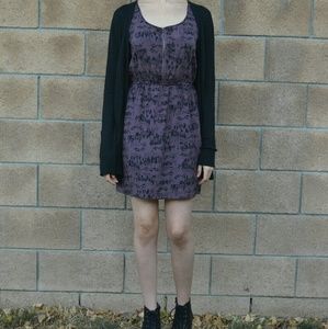 Tribal Print Lace Dress